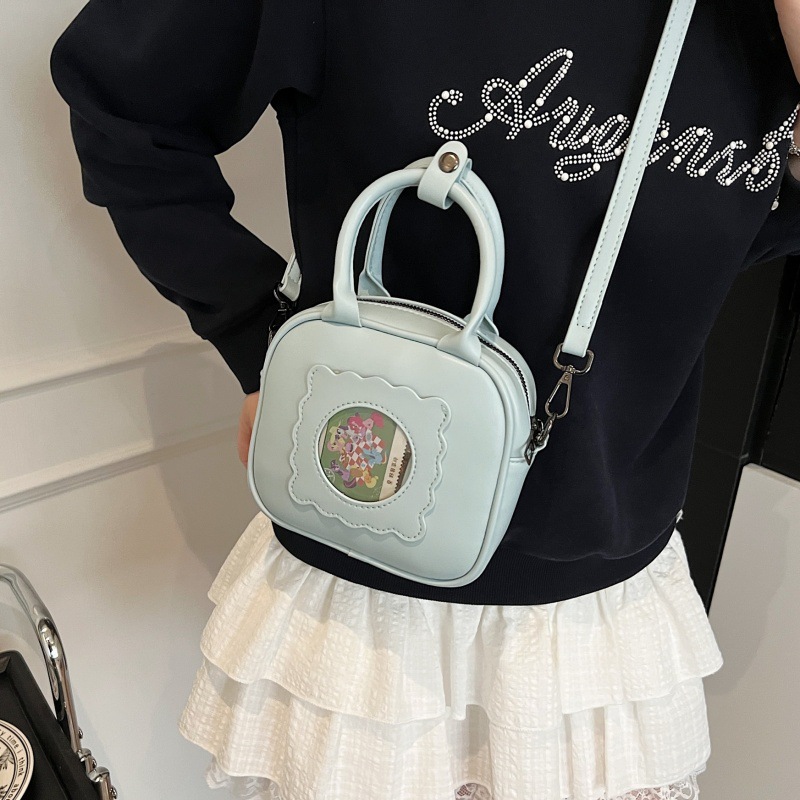 Bolso de moda coreano 2025 primavera y verano nuevo bolso femenino casual lindo bolso de hombro neto del mismo estilo bolso de mensajero marea