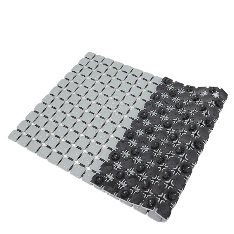 Hotel baño antideslizante estera ducha estera cocina hogar piso estera puerta del baño a prueba de agua ventosa masaje alfombra del piso