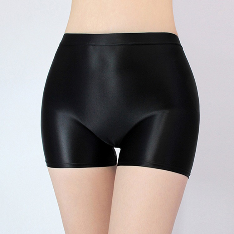 Rhythmic Gymnastics Pants Yoga Pants Multi-Color Silky Shiny Shorts Tight Three-Point Pants Dance Pants