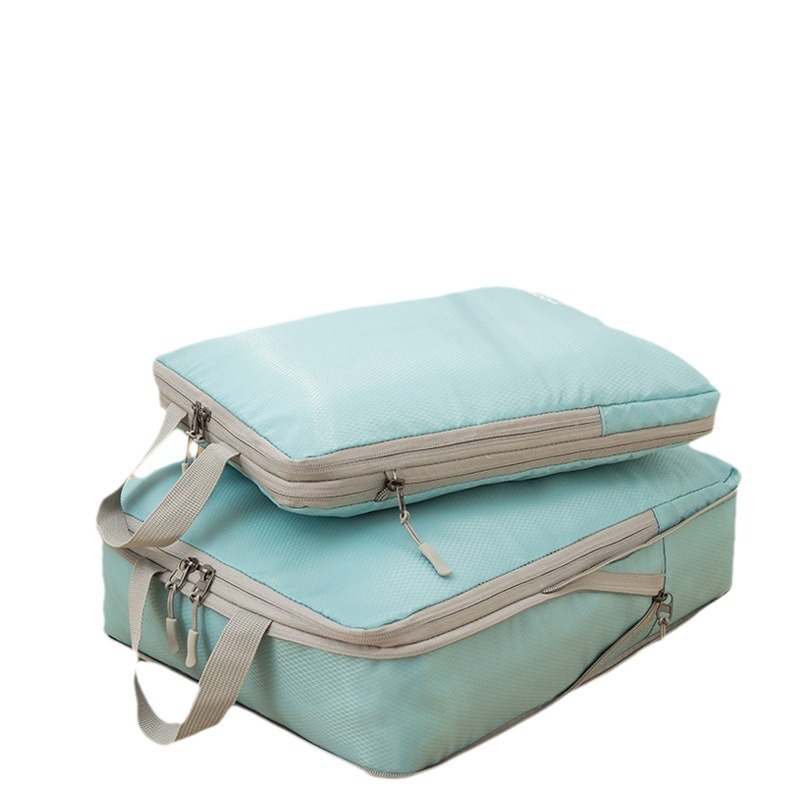 Bolsas de almacenamiento de viaje explosivas transfronterizas, expansión y compresión de ocho piezas, bolsas de almacenamiento de cosméticos de lavado, bolsas de equipaje de ropa