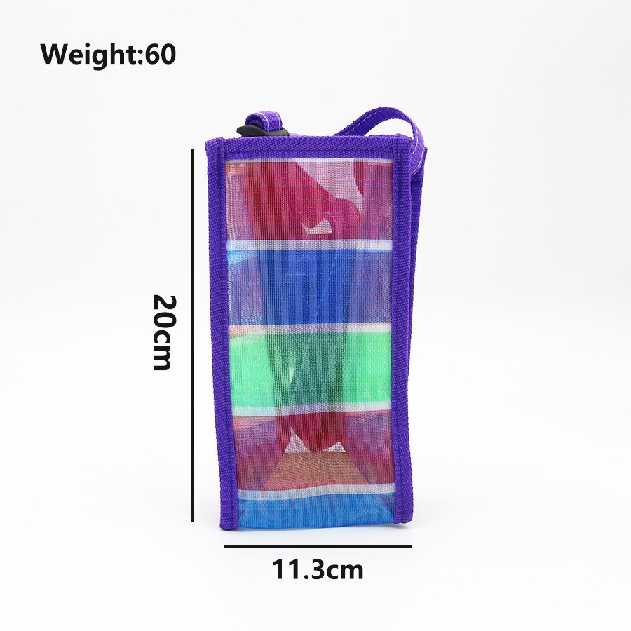 주전자 가방 보라색