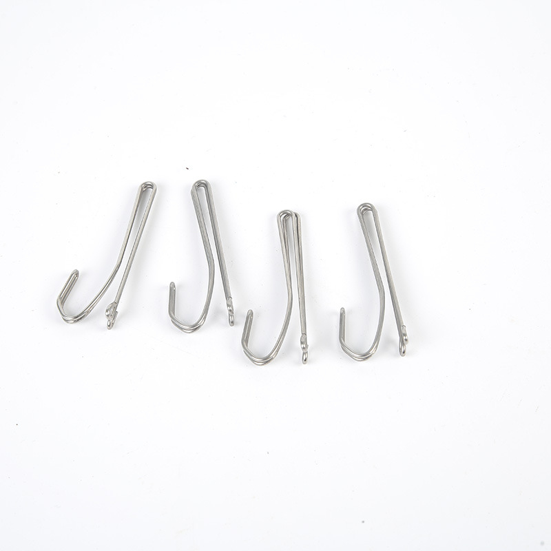 窗帘S钩家用现代简约窗帘浴帘门帘 锅把手厨房配件不锈钢金属挂钩