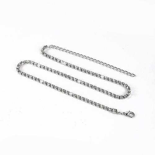 European and American minimalist style diamond pendant necklace for women, clavicle necklace choker, best-selling item