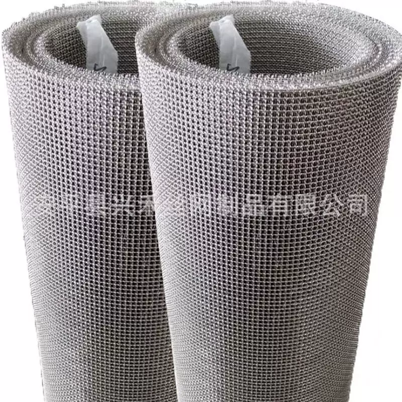 304不锈钢耐高温筛网编织过滤网超密不锈钢丝网席型网5-2800目