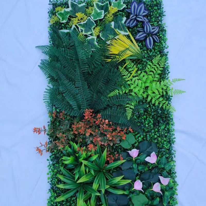 クロスボーダー 50 × 100cm 人工シミュレーション植物壁屋外壁装飾結婚式展示ドアバルコニー|undefined