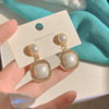 Silver needle, advanced retro earrings from pearl with tassels, silver 925 sample, high-quality style, bright catchy style