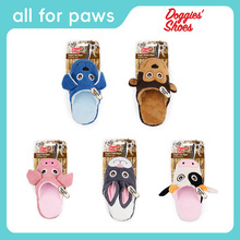 AFP动物拖鞋奶牛粉红猪犬玩具啃咬挤压发声狗玩具解闷陪伴小型犬