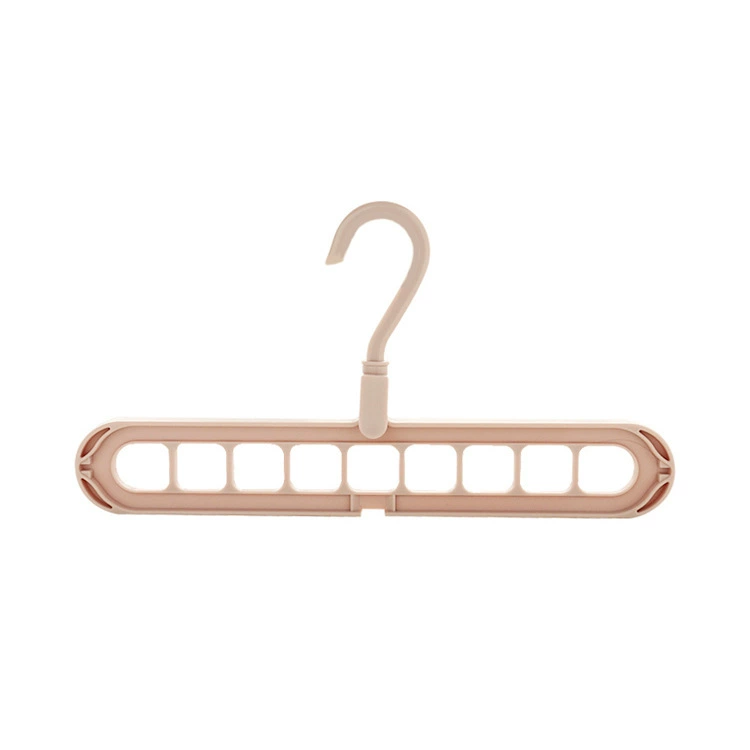 9-Hole Hanging Clothes Rack (Jiukou Joan), Multifunctional Plastic Space-Saving Hanger