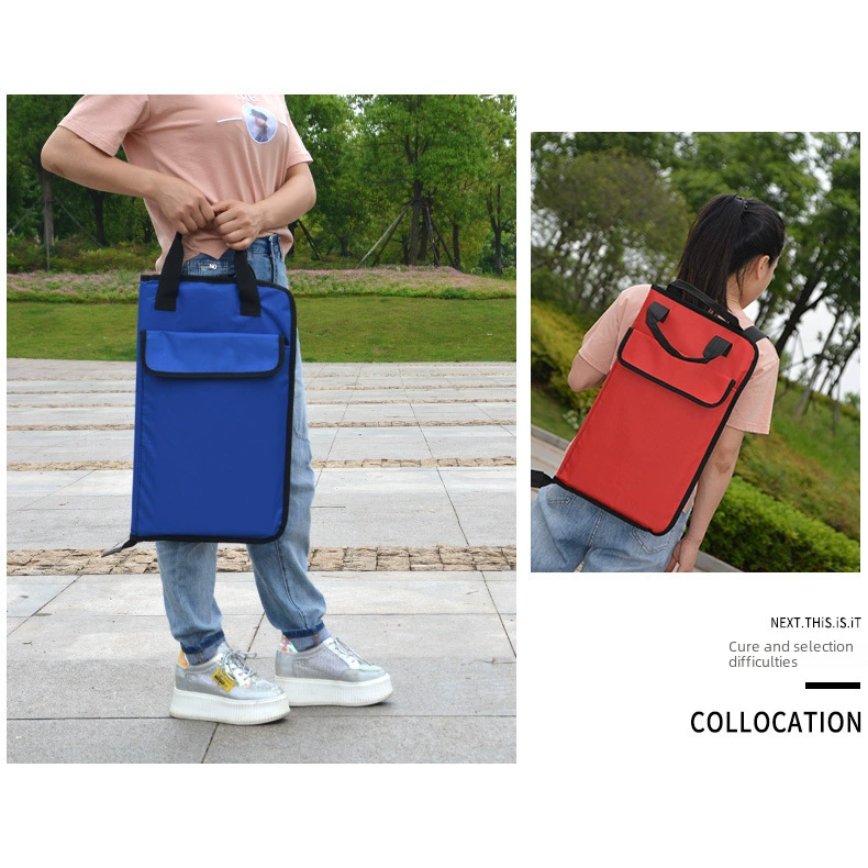 Handheld drums, organizer bag, worn on the shoulder, increased thickness