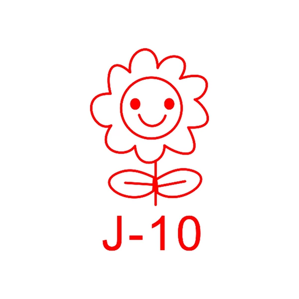 Flower-shaped, J10-, (Physicals)