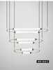 Modern and minimalistic design bar ceiling lamp for living room for bed, light luxury style