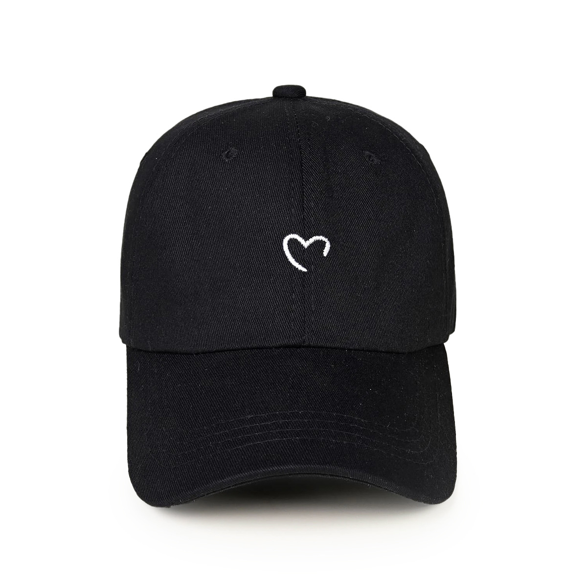 Incomplete Heart Shape Pattern Korean Style Baseball Cap Wholesale Nihaojewelry display picture 5