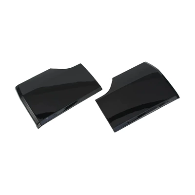 Other Automotive Exterior Supplies: Handle Single/Double Hole Decorative Sticker - panels-on-both-sides-of-the-rear-bumper-painted-black