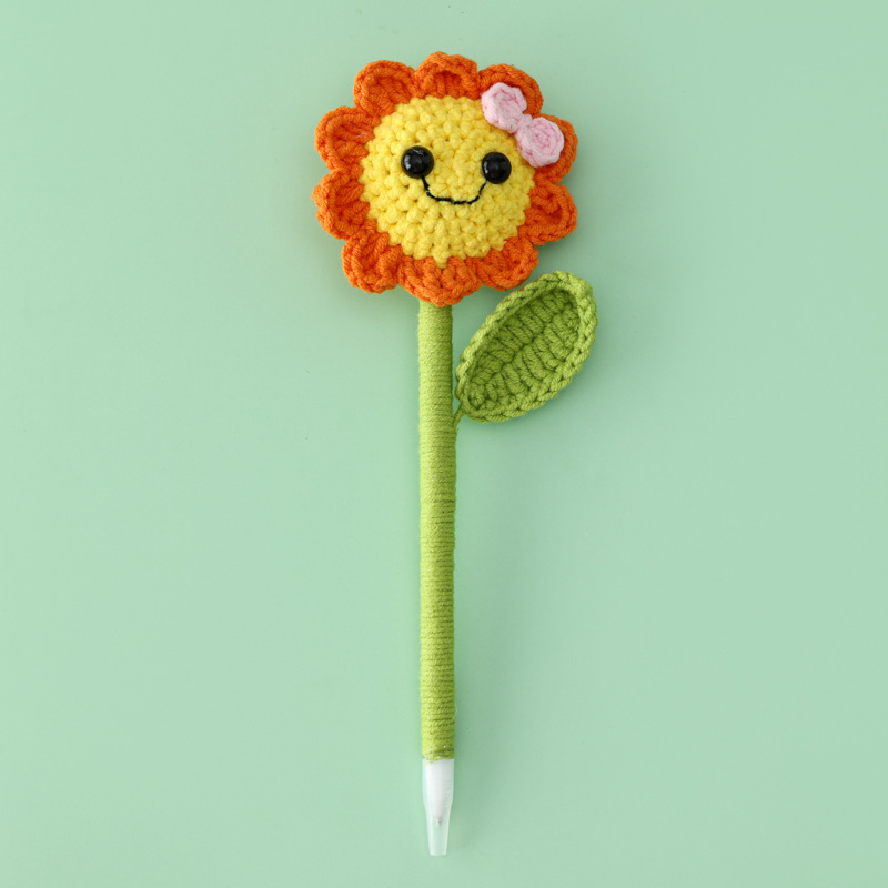 Double Leaf Sunflower Pen
