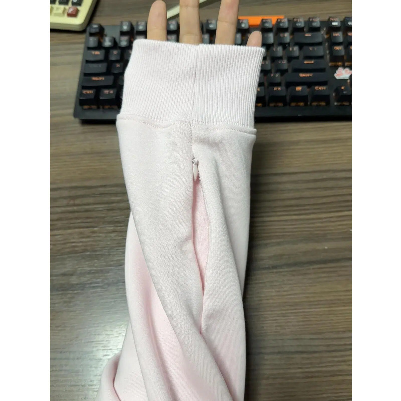 湖蓝色连帽卫衣2025新款小众外套女春秋chic上衣韩系穿搭即墨卫衣|undefined