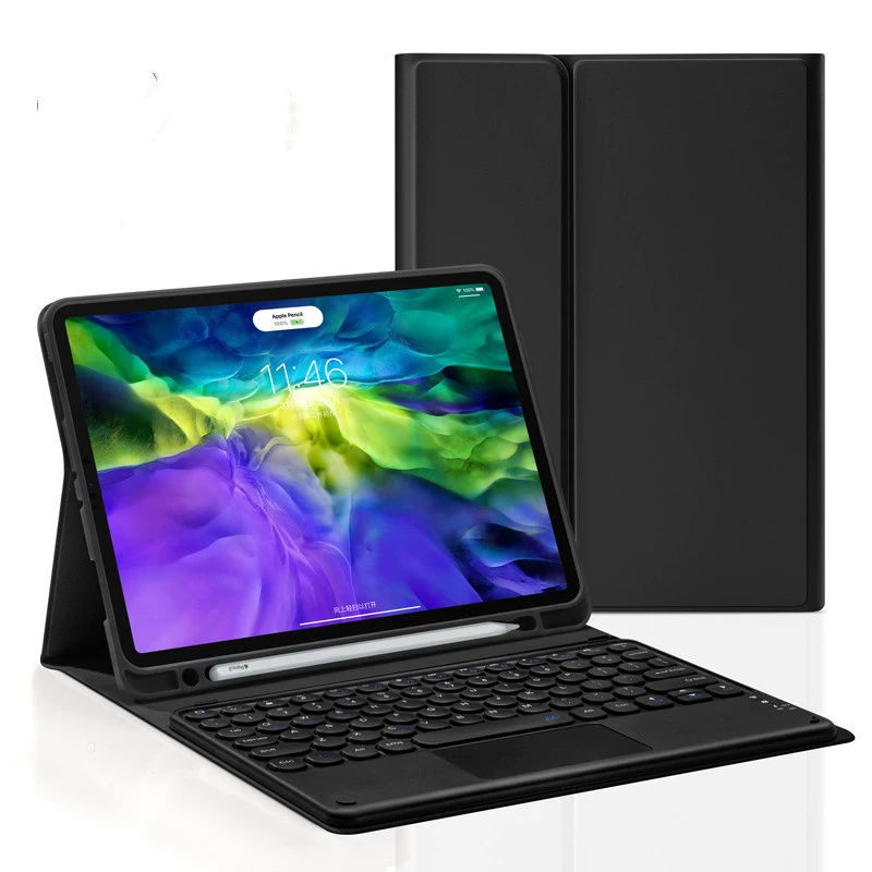 Чехол-защита с клавишами Bluetooth для Apple IPad Air4, 10.2 дюйма, слот для стилуса