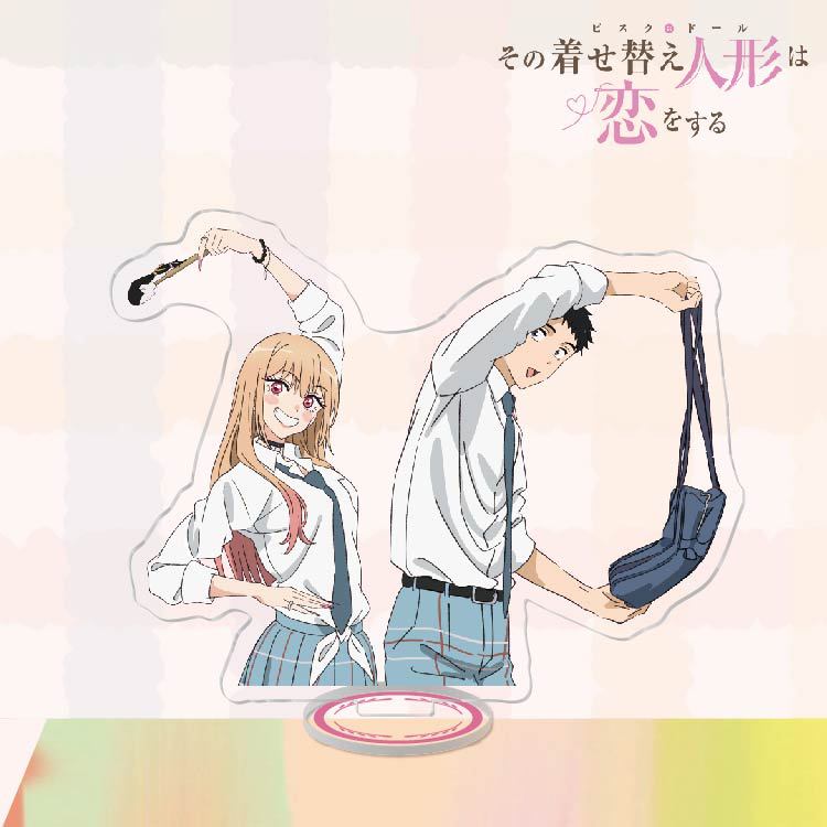 Marque debout-15 Dressing poupée tomber en amour 2 / Film double face-environ 16cm