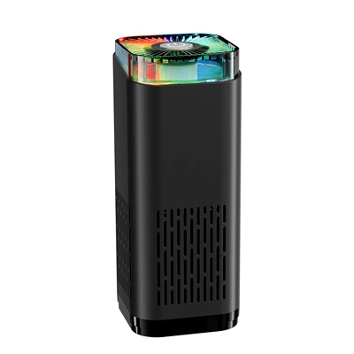 New Cross-Border USB Car Air Hava təmizləyiciləri - black-usb-plug-in-model-negative-ion-ozone-sterilization