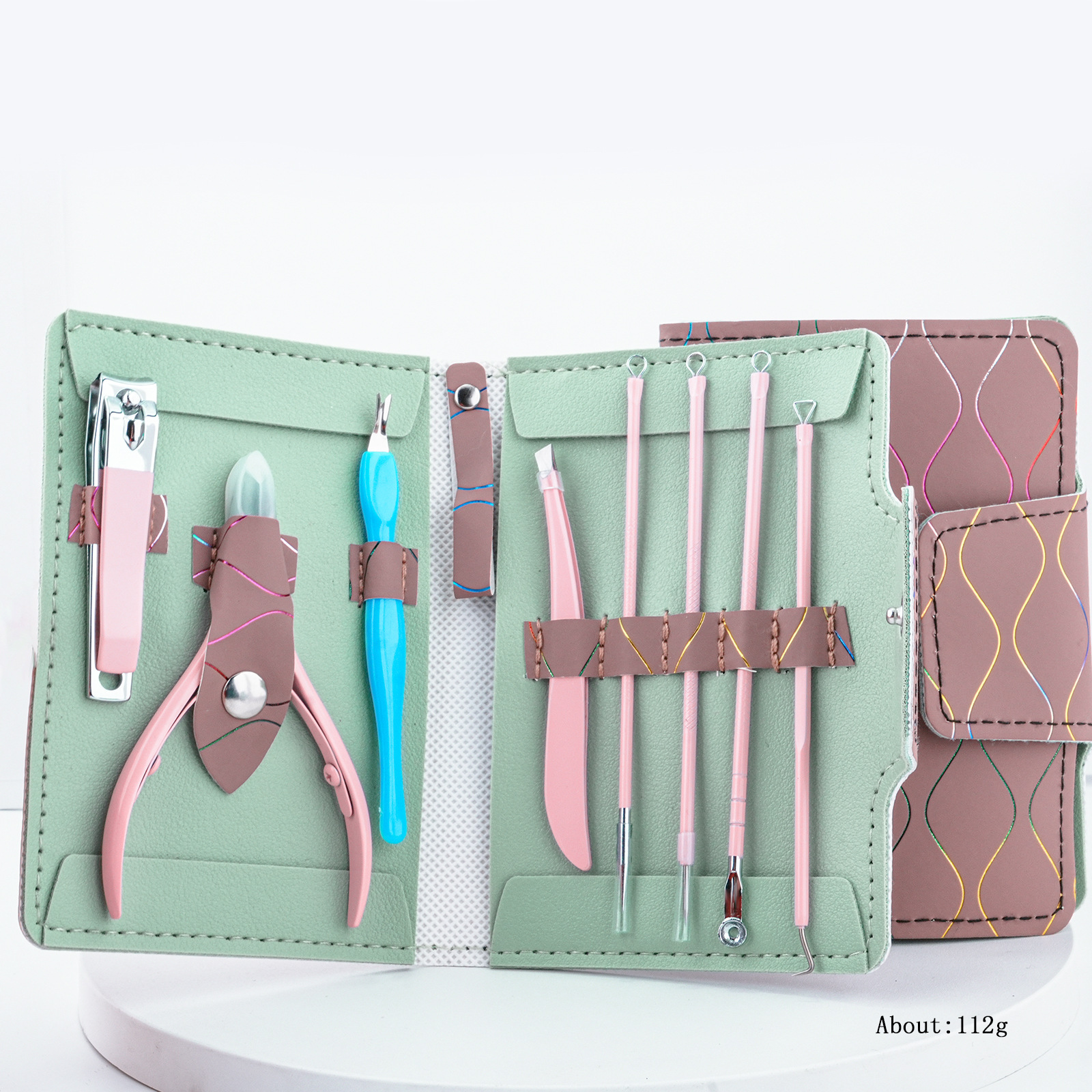 Juego de cortaúñas, tijeras para la piel muerta, herramientas para uñas, cuchillo de pedicura, uso doméstico original, pinzas para la piel muerta, para tienda de uñas