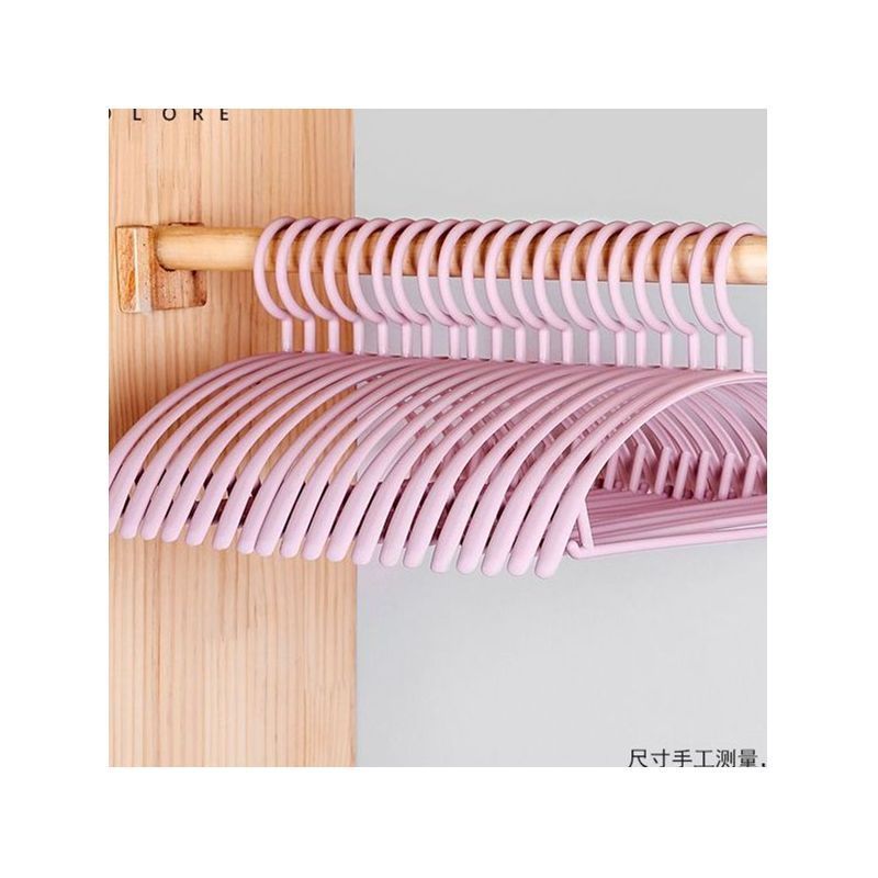 塑料宽肩半圆衣架家用成人挂衣衣服撑子稳定耐用H|undefined