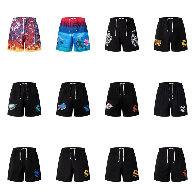 In-Stock Eric Emanuel Ee2026 New Summer Shorts Breathable Casual Men's Summer Sports Shorts