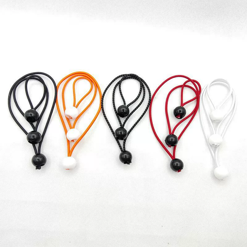 Наружный 4-миллиметровый пластиковый шариковый круглый эластичный ремень для крепления тента, навеса, кемпинга, фиксирующий трос