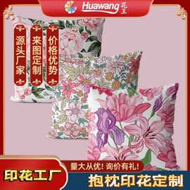 抱枕异形抱枕明星抱枕短毛绒帆布牛奶丝印花 水晶绒印花加工