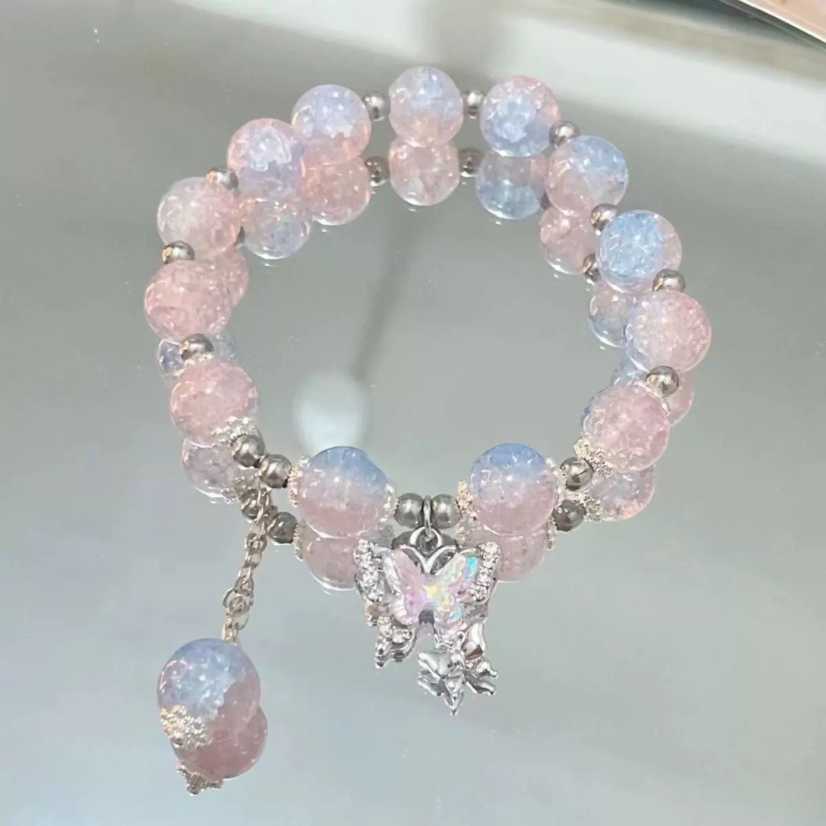 M479 [Pink Broken Bead Butterfly]
