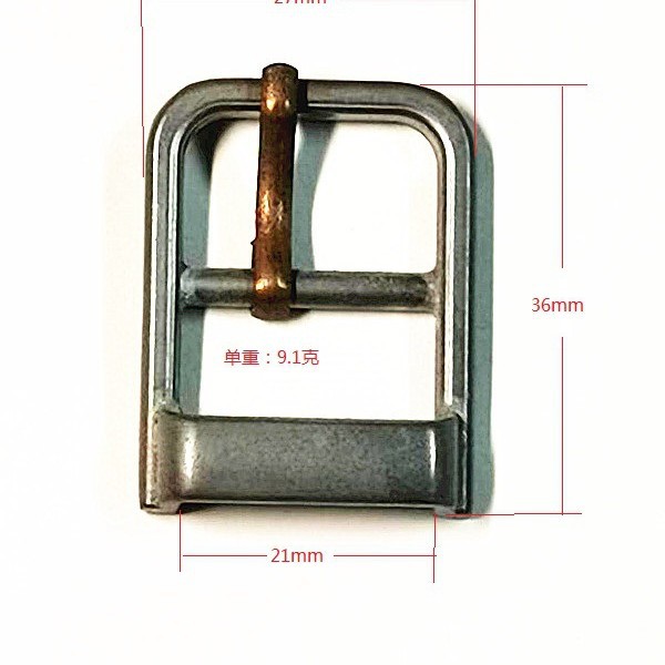 手袋箱包压铸件情趣用品五金配件 锌合金 6分鞋针扣 青古扫封油