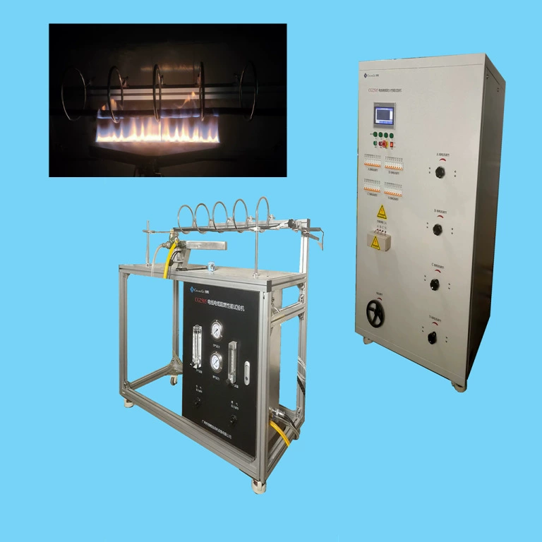 Машина для испытания огнестойкости проводов и кабелей