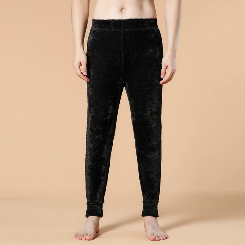 Quality fashionable demi-season keep warm colored trousers for men and women