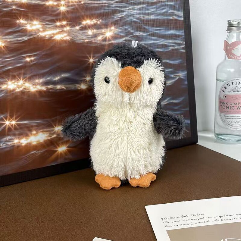 シャイピーナッツペンギンぬいぐるみペンダントバッグペンダント漫画かわいいぬいぐるみキーホルダークリエイティブギフト|undefined