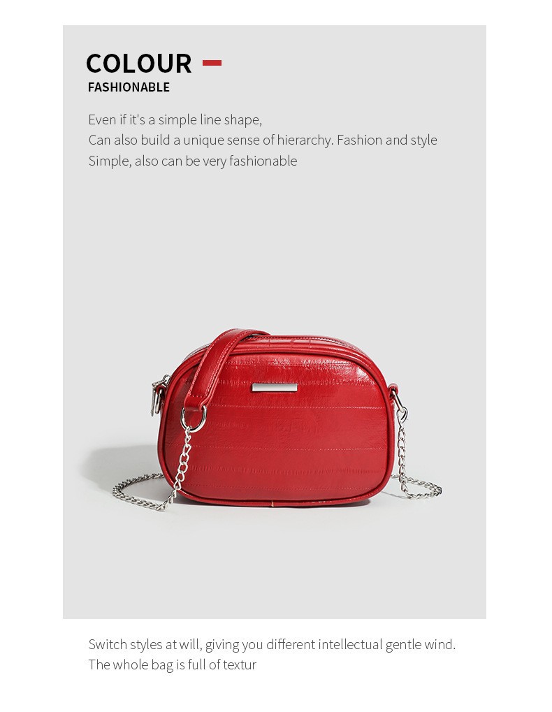 Guangzhou 2024 piccola borsa a tracolla a catena versatile mini alla moda e alla moda estiva da donna rotonda e piccola_voghion.com