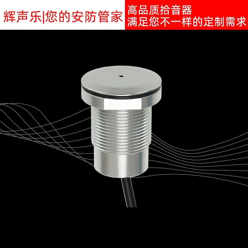 Открытый водонепроницаемый мониторинг борьбы с беспорядками специальный металлический звукосниматель высококачественная запись шумоподавления Болт на открытом воздухе всенаправленная коллекция звука