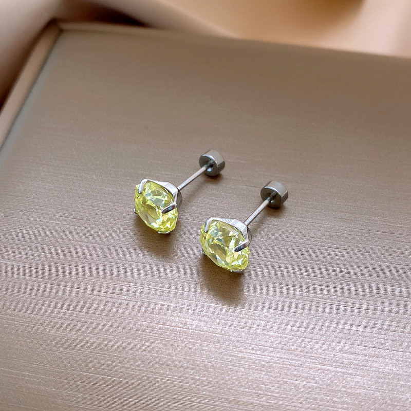 228# Steel Needle-Silver-Green