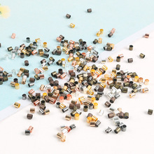 铜制定位管 项链饰品配件串珠 定位珠耳环耳饰珠帘固定珠铜管批发