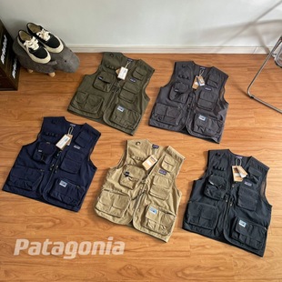 Outdoor Ancestor P-6 Outdoor Multi-Flap Pocket Pants Tactical Vest Zipper Vest 39008