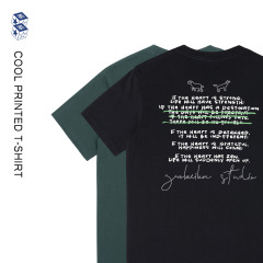 メンズアメリカンレトロレタープリント半袖Tシャツ、男女兼用、夏のカップル向け、多用途通勤トップス、イントレンド