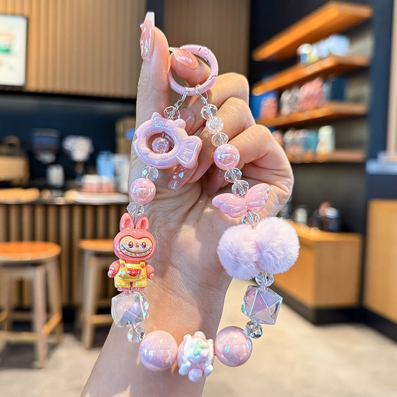 Bubble Matrabu bolso de cadena de teléfono móvil colgando llaveros novia de Navidad