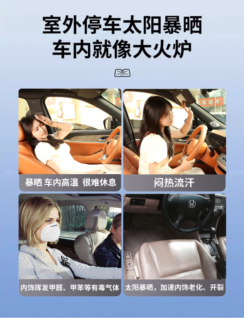 Baic Arcfox T1 Car Sunshade Magnetic Sun Protection and Heat Insulation Car Window Curtain Anti-Glare Sun Visor Car Privacy Panel