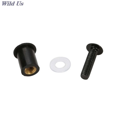 M5 motorcycle screw, fixed decorative aluminum screw, sports bike small ninja, high displacement motorcycle windscreen glass screw