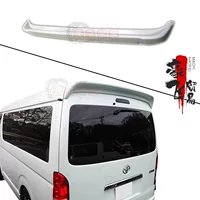 Подходит для Toyota Hiace 05-18 годов выпуска, специальное заднее крыло HIACE, модифицированное спортивное крыло на крыше без перфорации.
