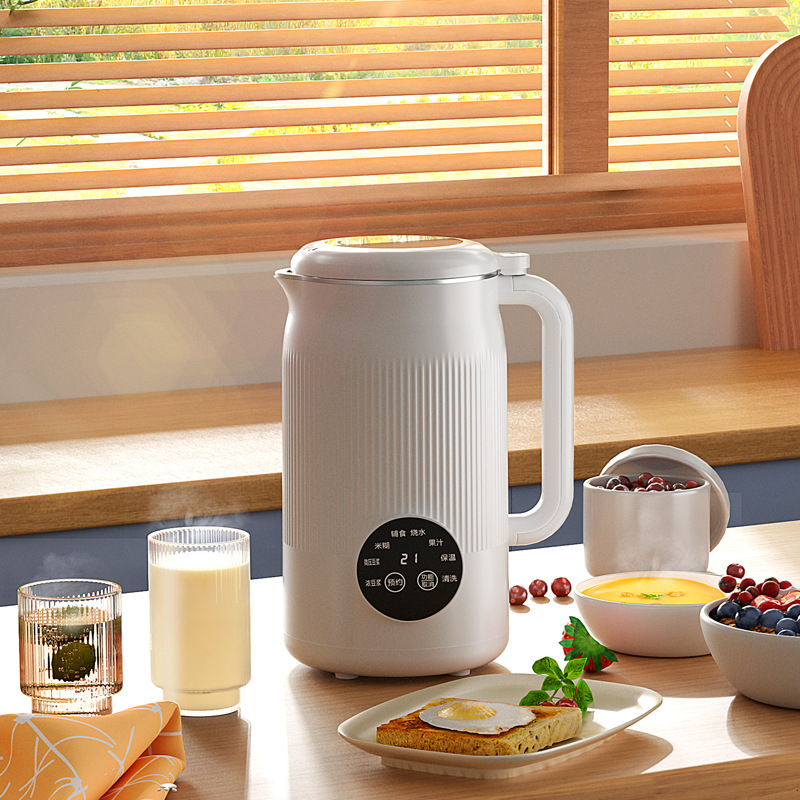 Household Touch Screen Fully Automatic Cleaning Multifunction New Soy Milk Machine Blender Cook-Free Filter-Free 4-5 People