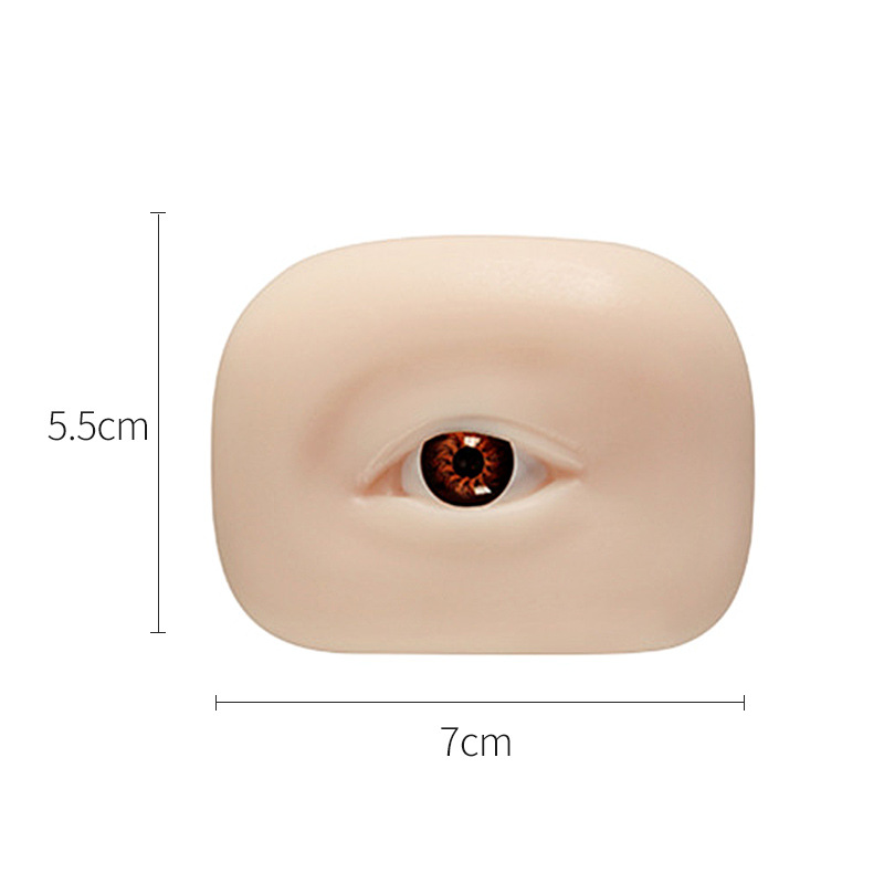 美まつげ練習シミュレーションアイモデル専用種まつげ接ぎ木まつげ練習モデルパターン刺繍5D中実眉目モジュール