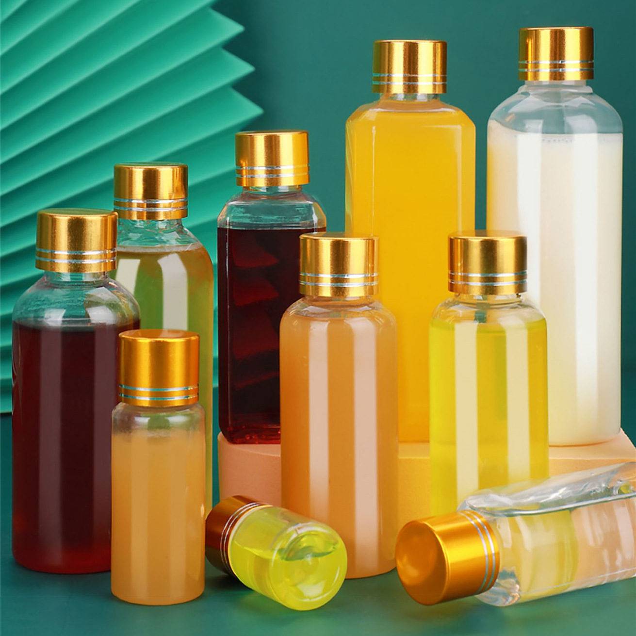 10 20 30ml50ml100毫升透明塑料分装瓶液体水剂乳液分装小瓶