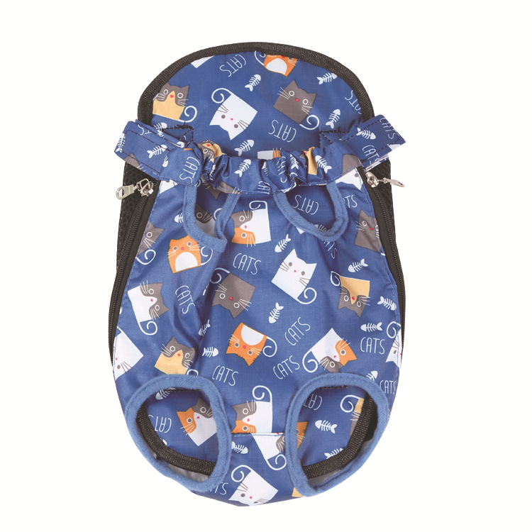 진한 파란색 고양이