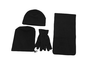 Manufacturers Supply Custom-Made All Kinds of Warm Polar Fleece Scarves, Hats, Gloves Kits - Outdoor Sports Warm Suit