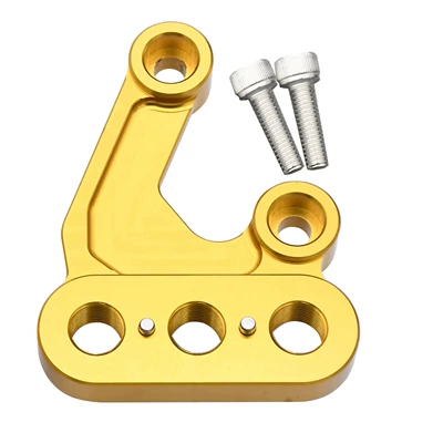 Motorcycle pedals | pedal support stand suitable - golden-right-side