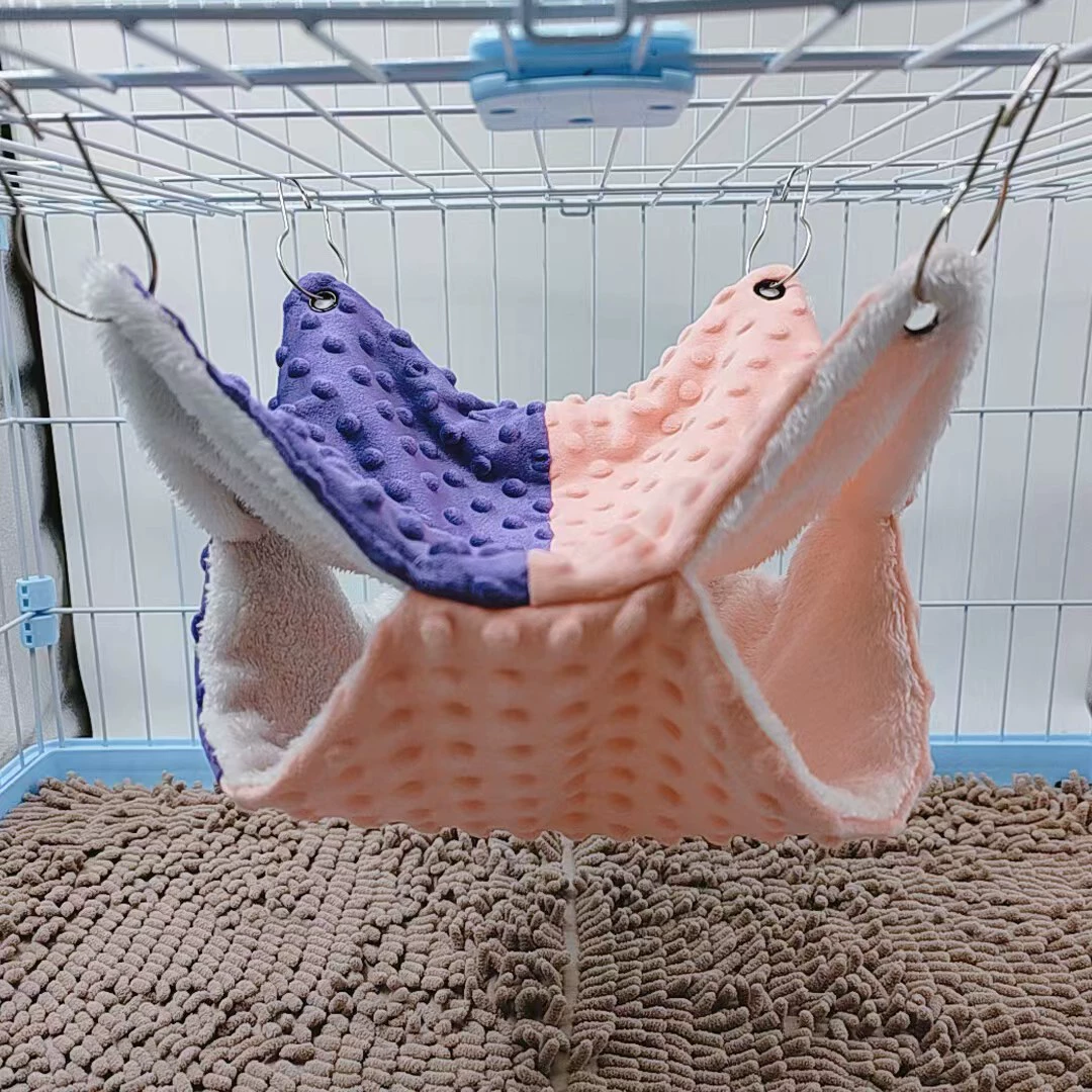 Прямая поставка с фабрики теплый двухслойный четырехсезонный гамак для маленьких домашних животных попугай морская свинка Птичье гнездо товары для домашних животных гнездо хомяка оптом