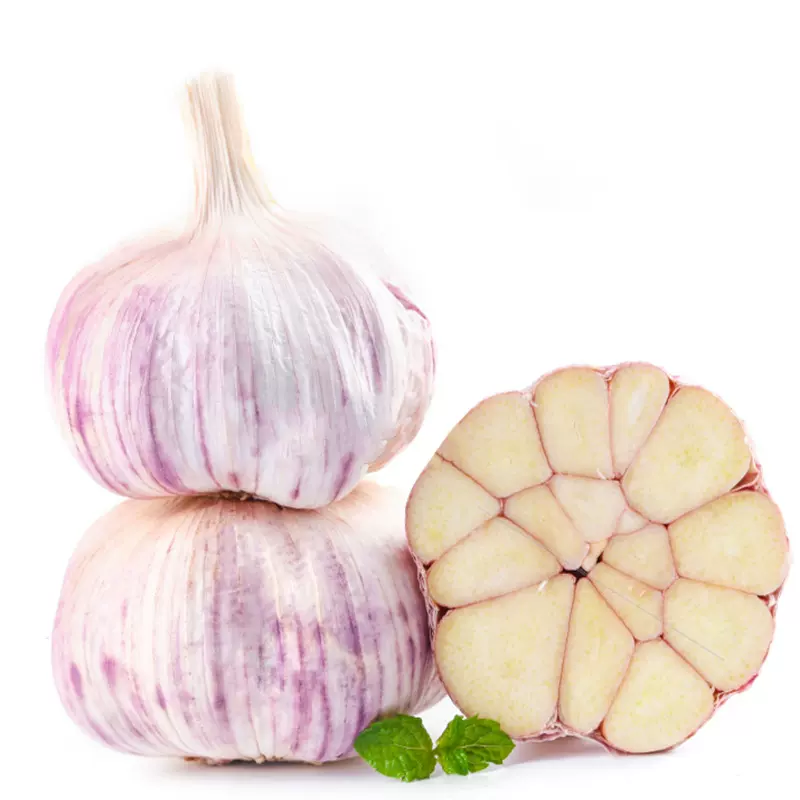 河南大蒜5斤蒜头干大蒜2025年新蒜大蒜头独头蒜紫皮农家新鲜蔬菜